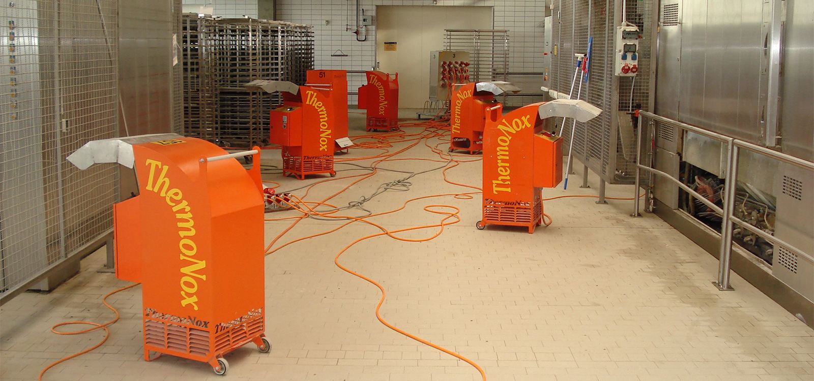 ThermoNox®-Wärmeentwesung im Einsatz: Großbäckerei