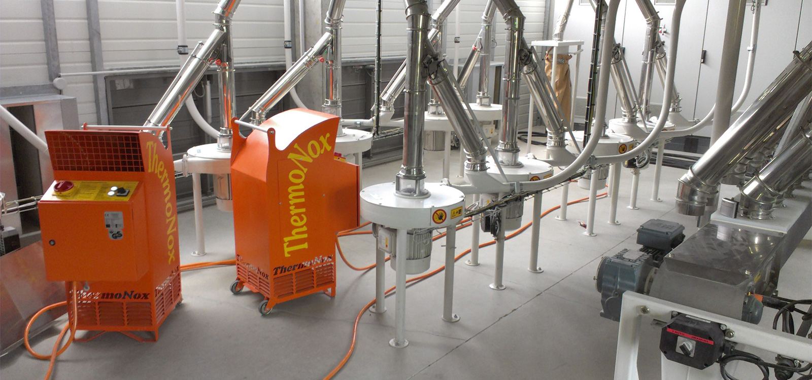 ThermoNox®-Wärmeentwesung im Einsatz: Mühle